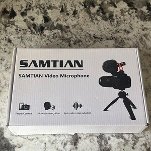SAMTIAN Video Microphone - Black